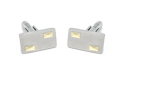 Cufflinks H2on Man GEMELLI in Steel and gold HO132-GE - HO132-GE